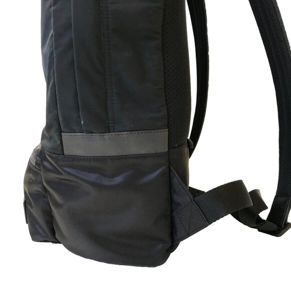 NEW Paul Smith Nylon Backpack Rucksack Mens Black Zip Around Travel Computer Bag - Picture 6 of 13